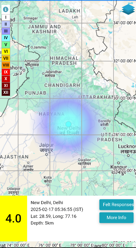 Earthquake in Delhi NCR, Shaken the Cities: A Look at Its Recent Seismic History.